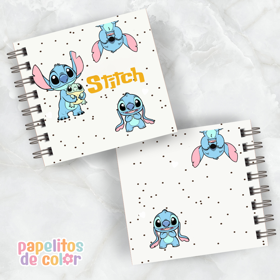 💫 Agenda Stitch 2026 (15x15 cm)
