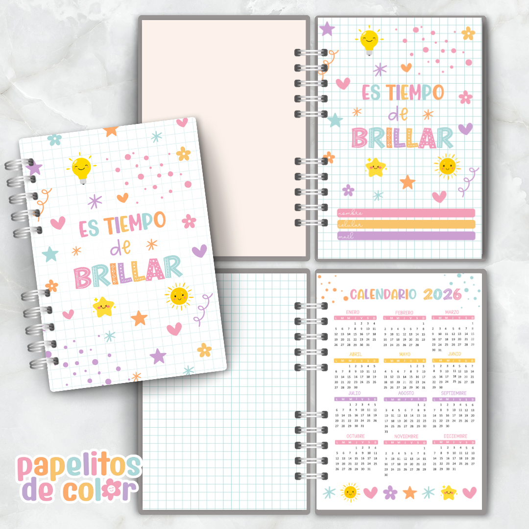 🩷Agenda  Perpetua - Papelitos⭐