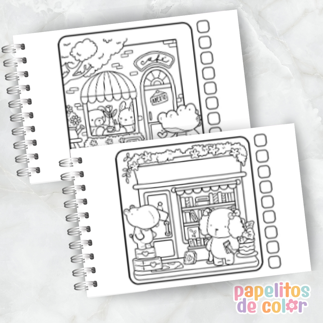 🎨 Libro para Pintar – Happy Colors VOL1.