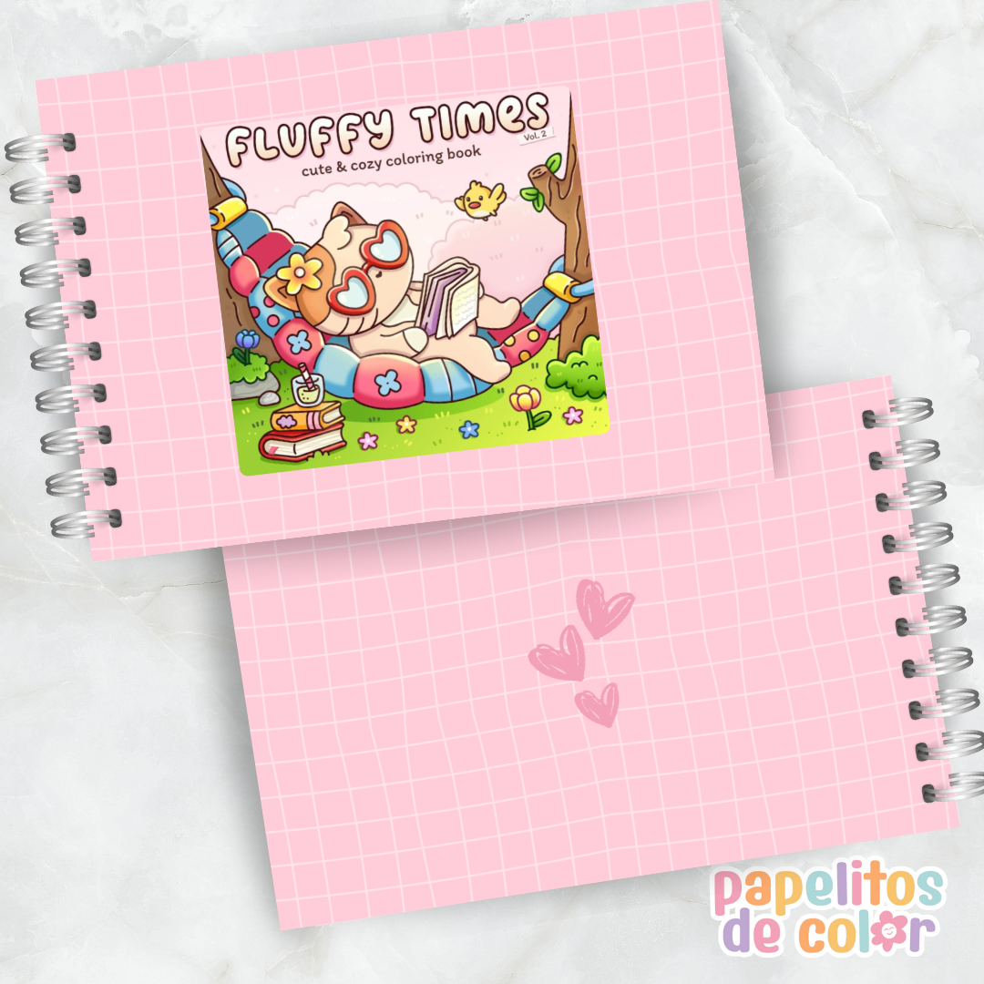 🐰 Libro para Pintar – Fluffy Times