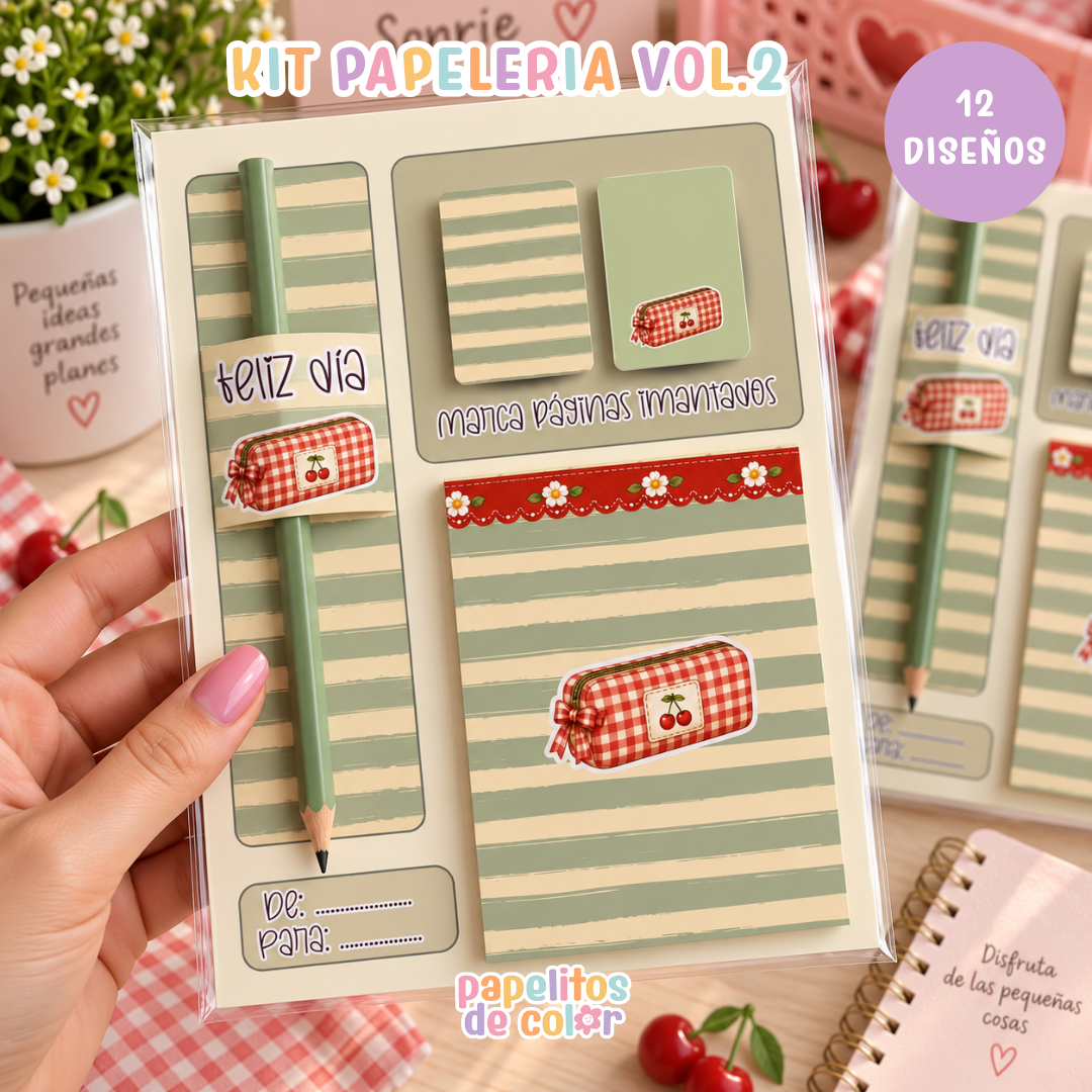 🎀 Kit Papelería – Feliz Día Vol. 2