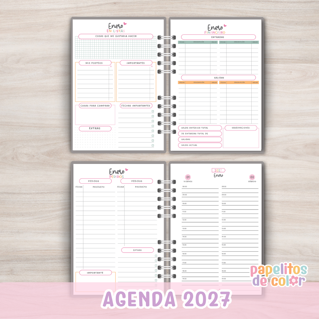 Agenda Emprendedora 2027 🚀✨