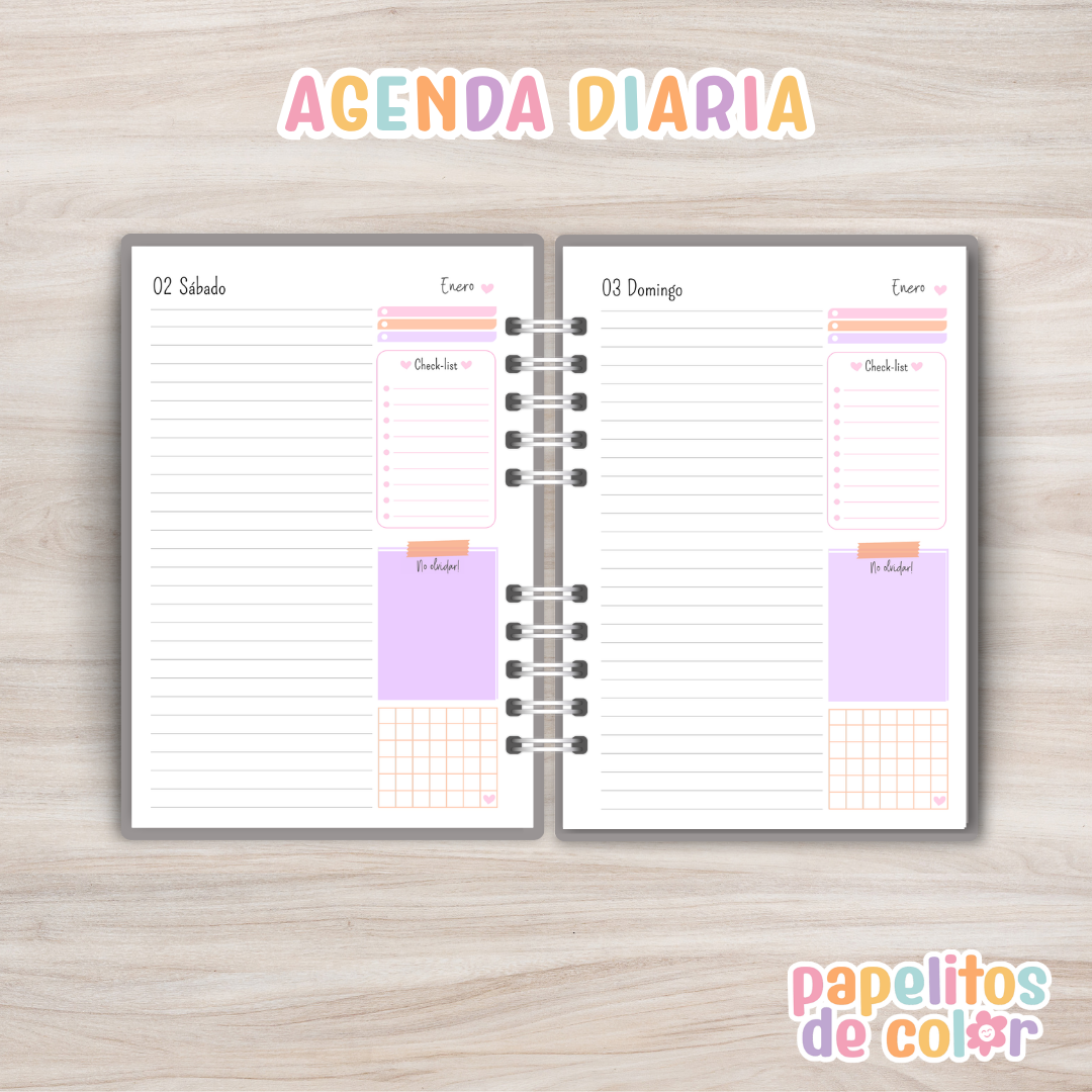 🌿 Agenda Calma 2027 ✨