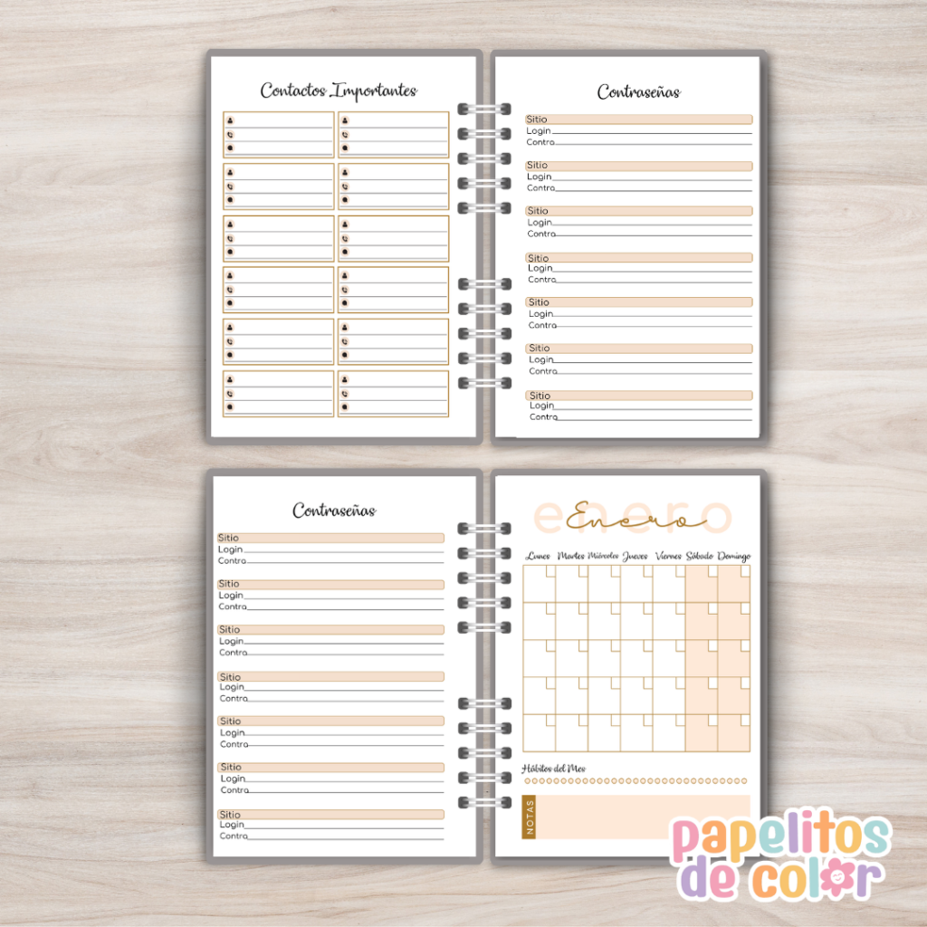 📔 Agenda Ginevra Diaria 2027 ✨