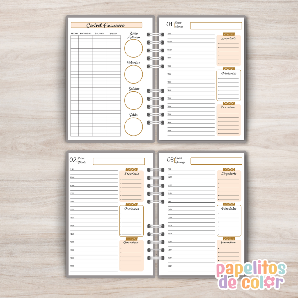 📔 Agenda Ginevra Diaria 2027 ✨