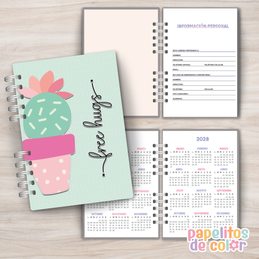 🦋 Agenda Semanal Mariposa 2027 ✨