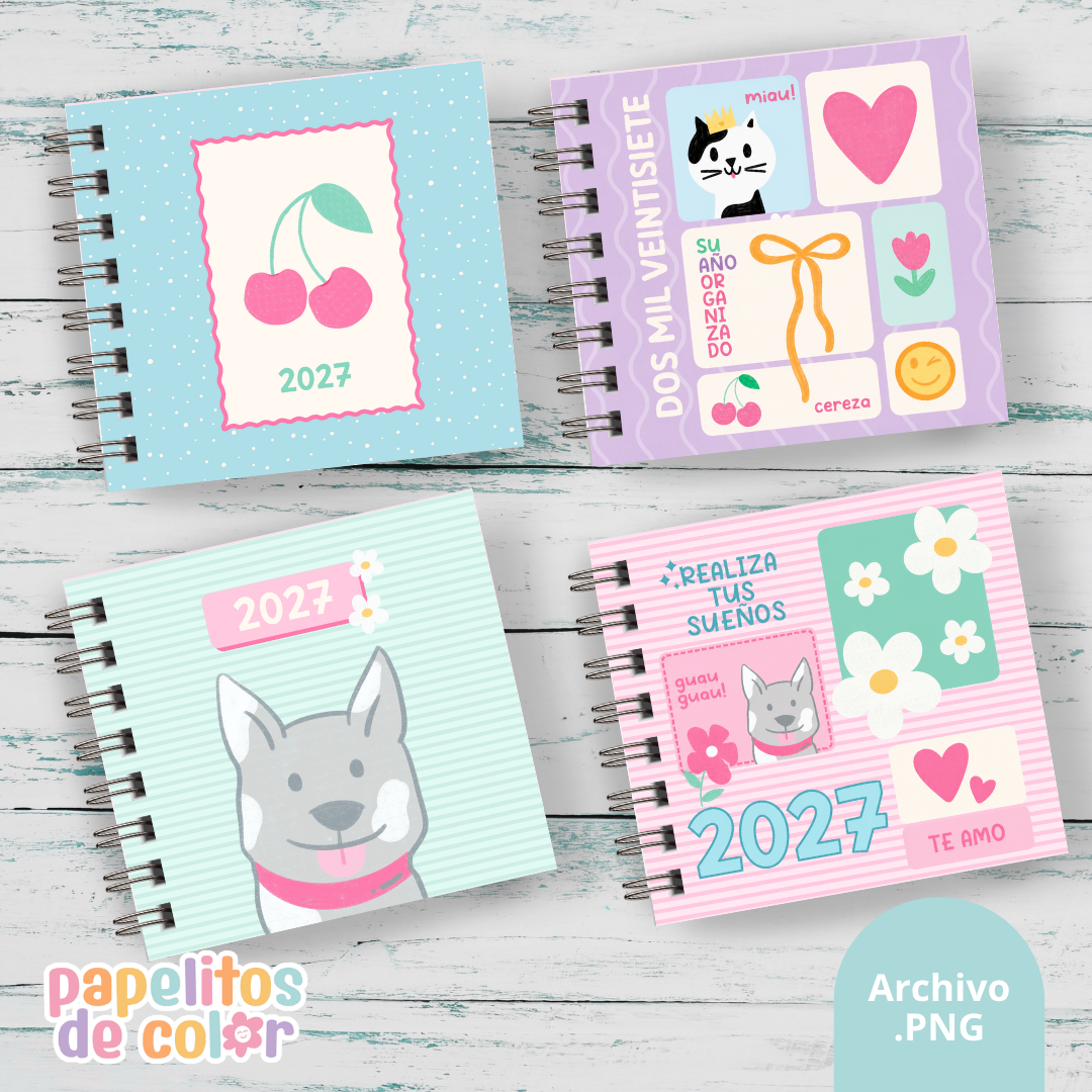 📒 Pack de 15 Portadas – Kit 42 ✨
