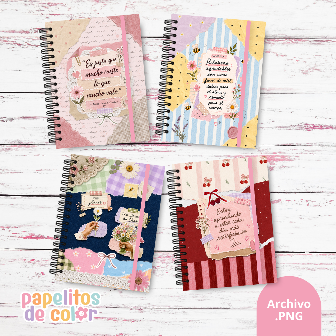 ✨📒 Pack de 15 Portadas – Kit 41 ✨
