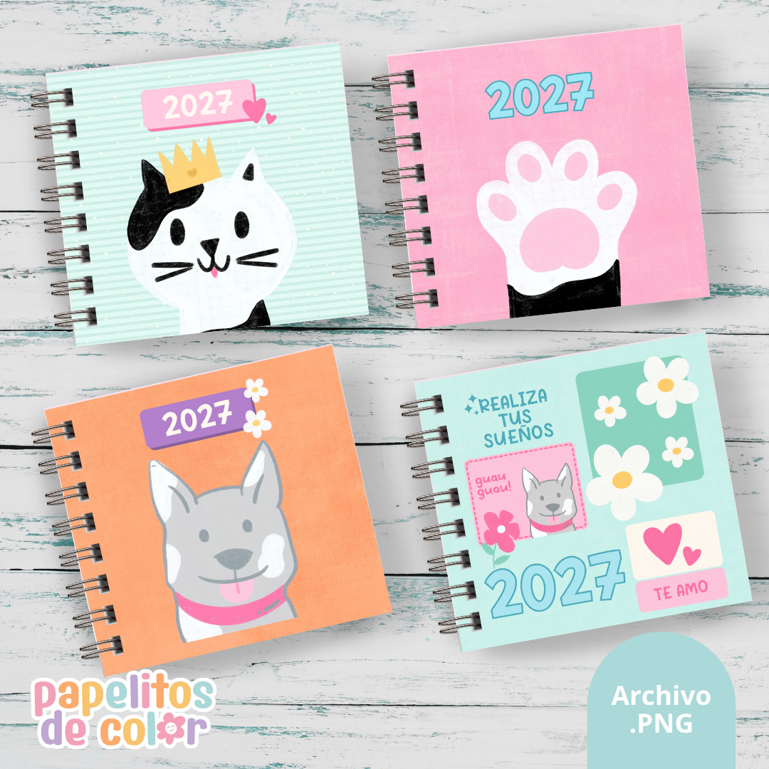 📒 Pack de 15 Portadas – Kit 42 ✨