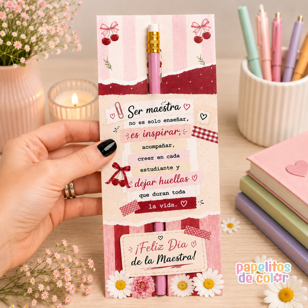 🍎✏️ Combo Día del Maestro 🎁