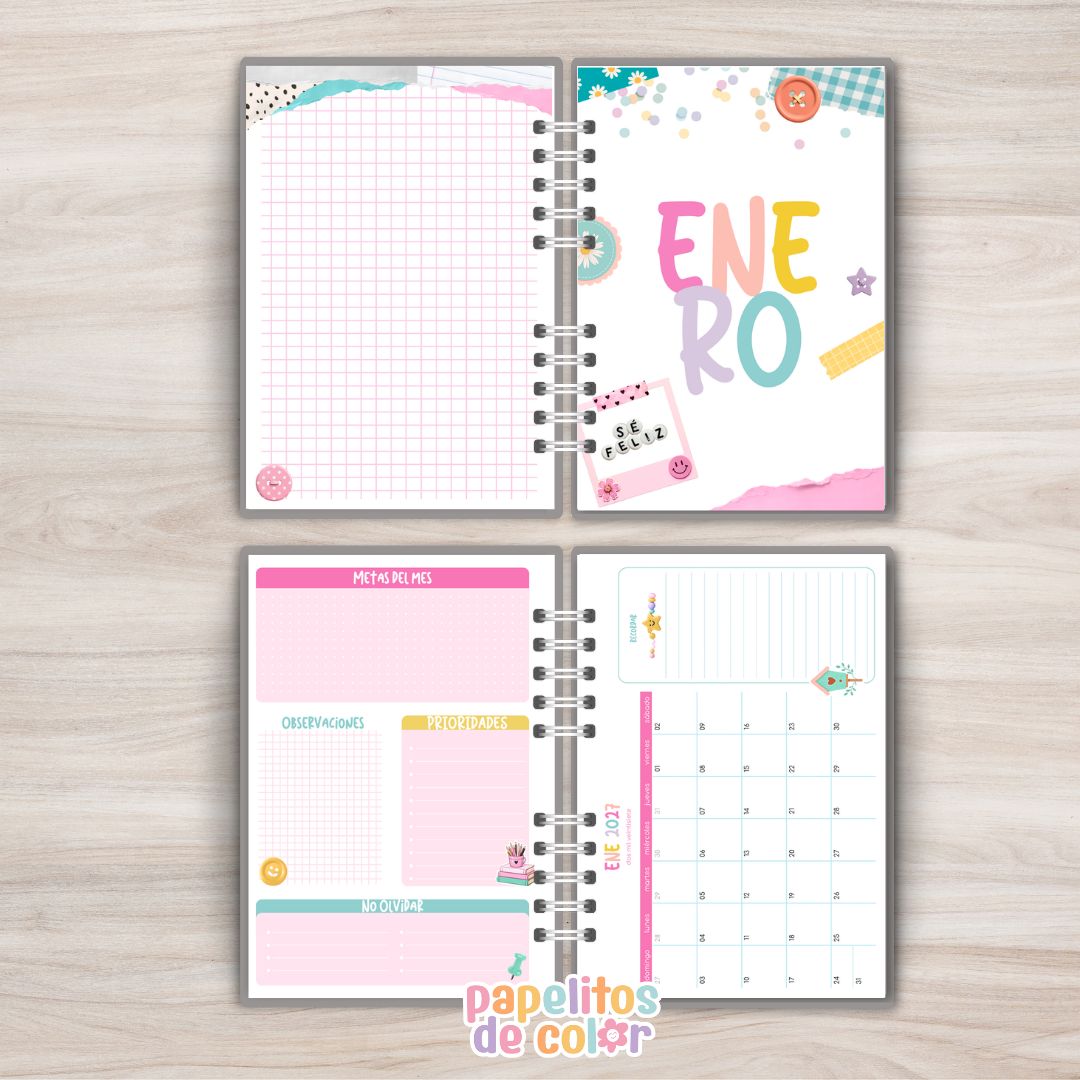 ✨Agenda Brillar Semanal -  2027✨