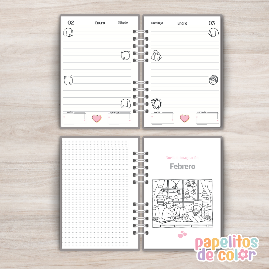 🐻Agenda Bobbie Goods 2 – 2027 Diaria✨
