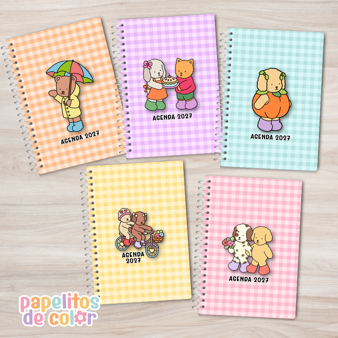 🐻Agenda Bobbie Goods 2 – 2027 Diaria✨