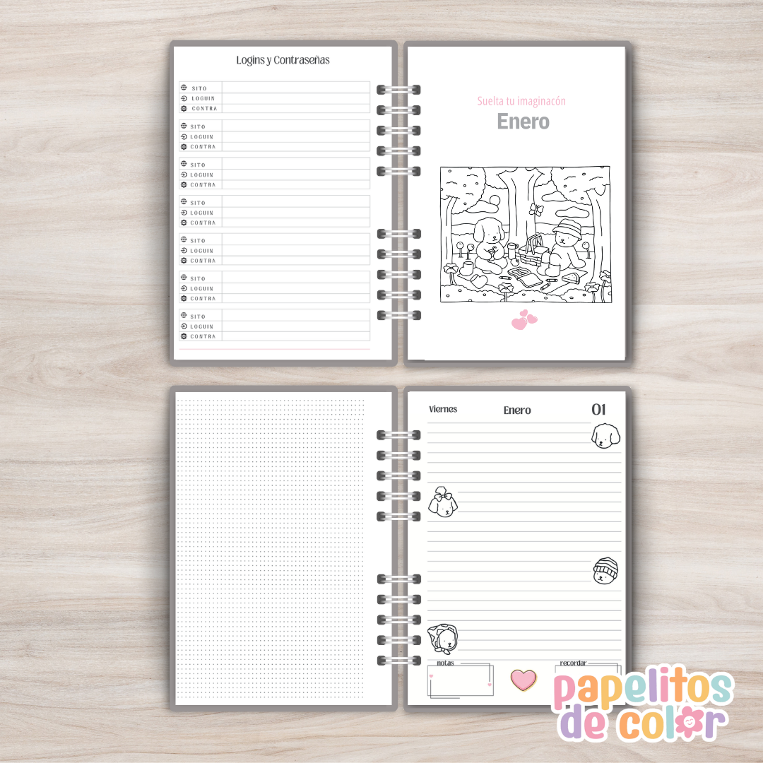 🐻Agenda Bobbie Goods 2 – 2027 Diaria✨