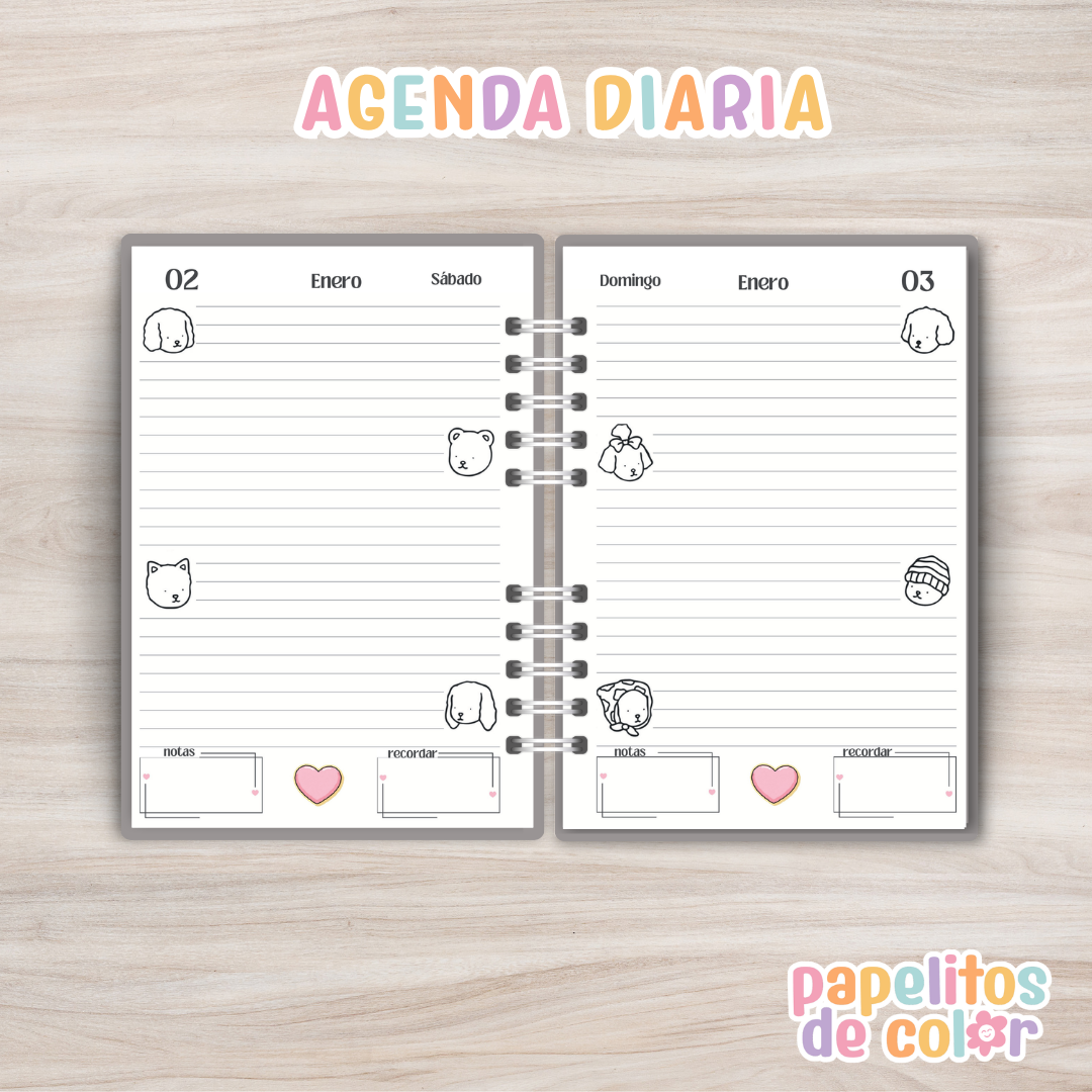 🐻Agenda Bobbie Goods 2 – 2027 Diaria✨