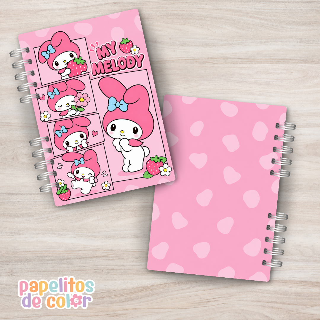 🎀Agenda Semanal My Melody 2027 🌸