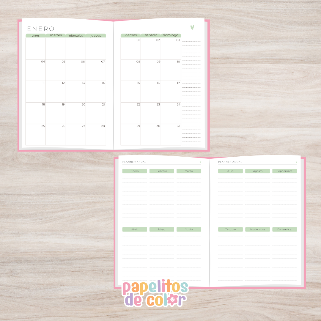 ✨Agenda Perros - Estilo folleto 2027 🐶📚✨