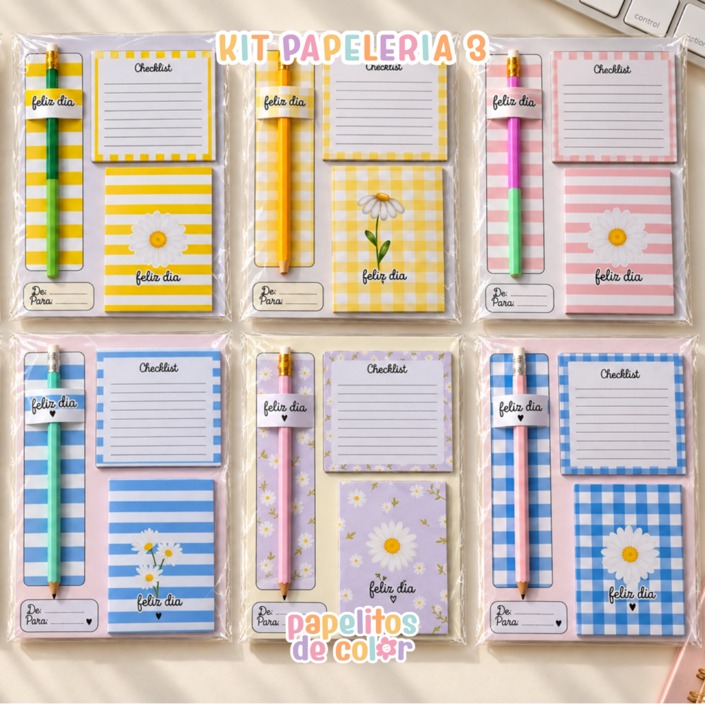 🎀 Kit Papelería – Feliz Día Vol. 3
