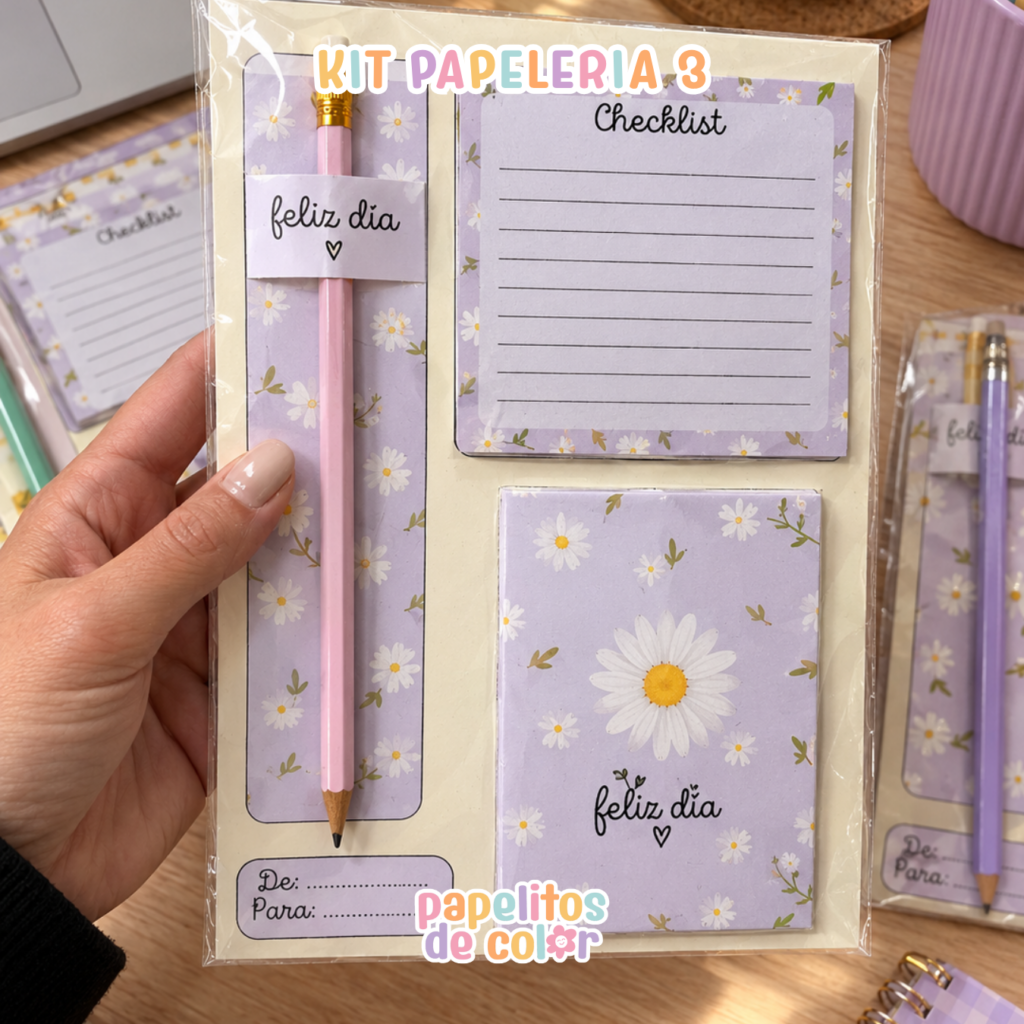 🎀 Kit Papelería – Feliz Día Vol. 3