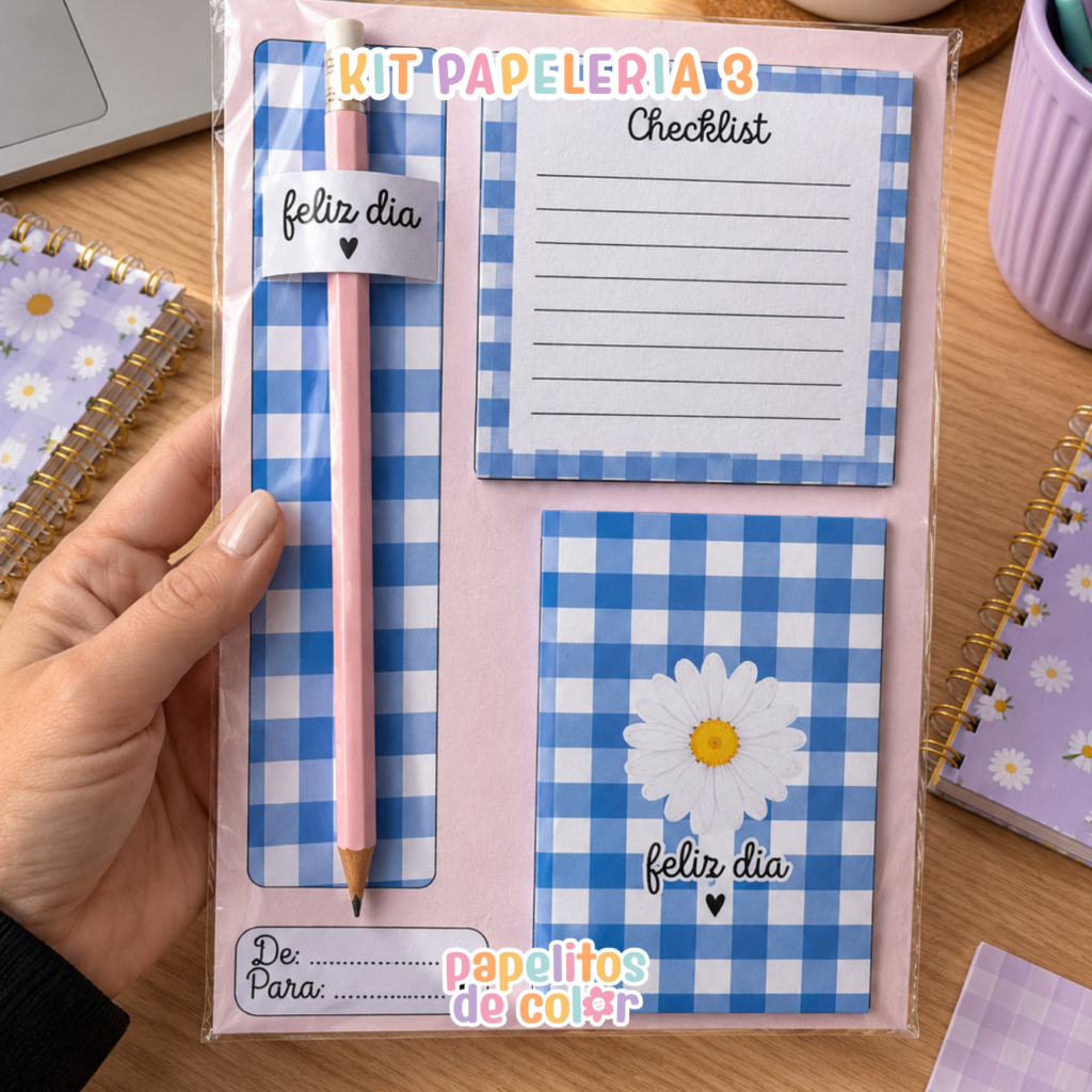 🎀 Kit Papelería – Feliz Día Vol. 3