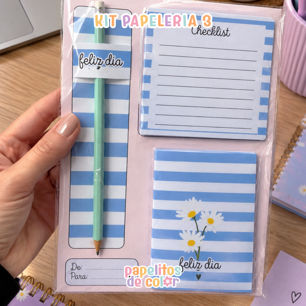 🎀 Kit Papelería – Feliz Día Vol. 3
