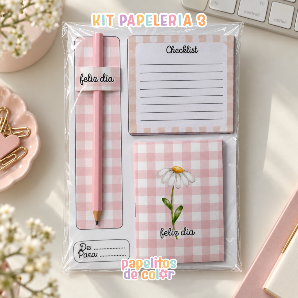 🎀 Kit Papelería – Feliz Día Vol. 3