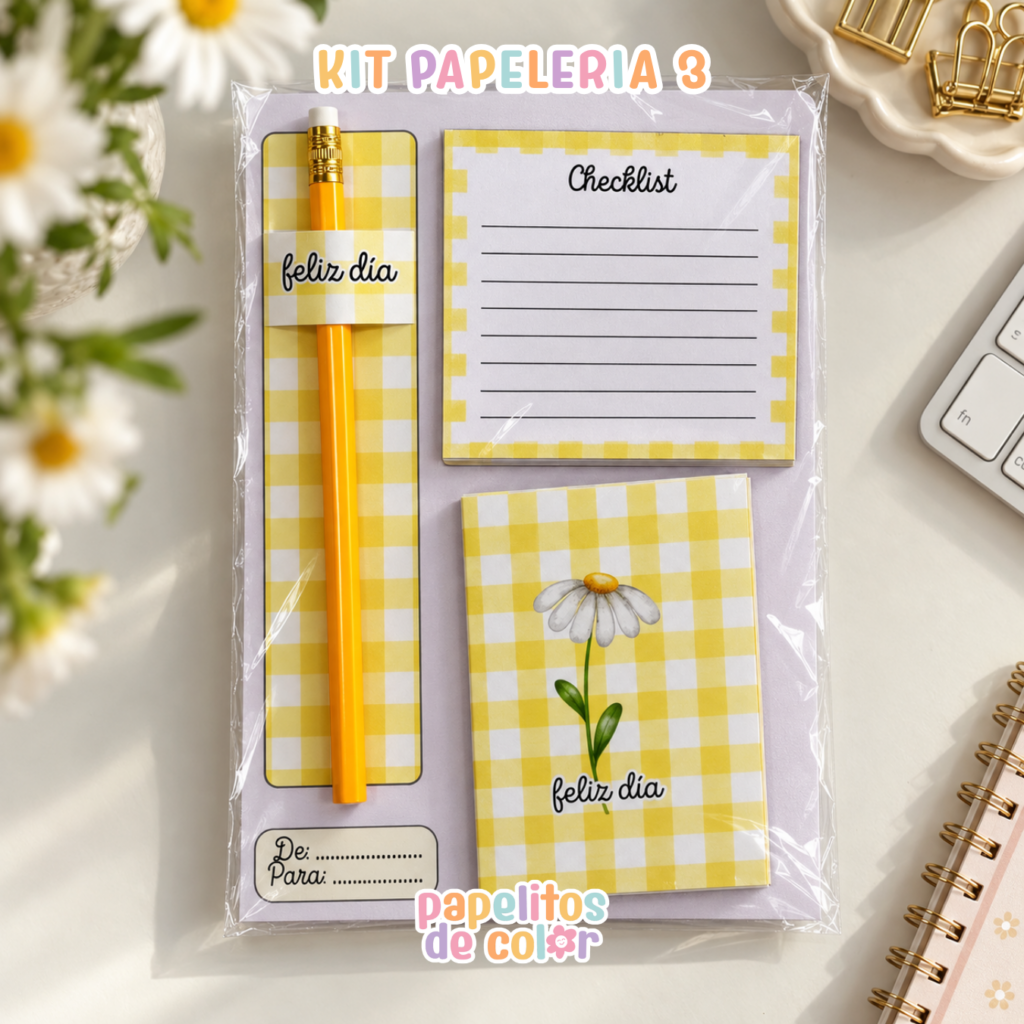 🎀 Kit Papelería – Feliz Día Vol. 3