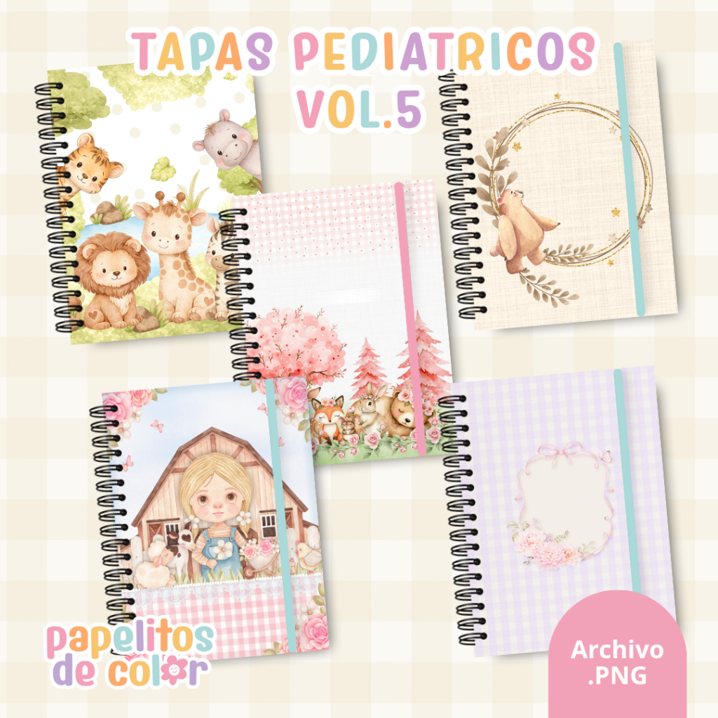 🩺💕 Tapas Cuadernos Pediátricos – Vol. 5