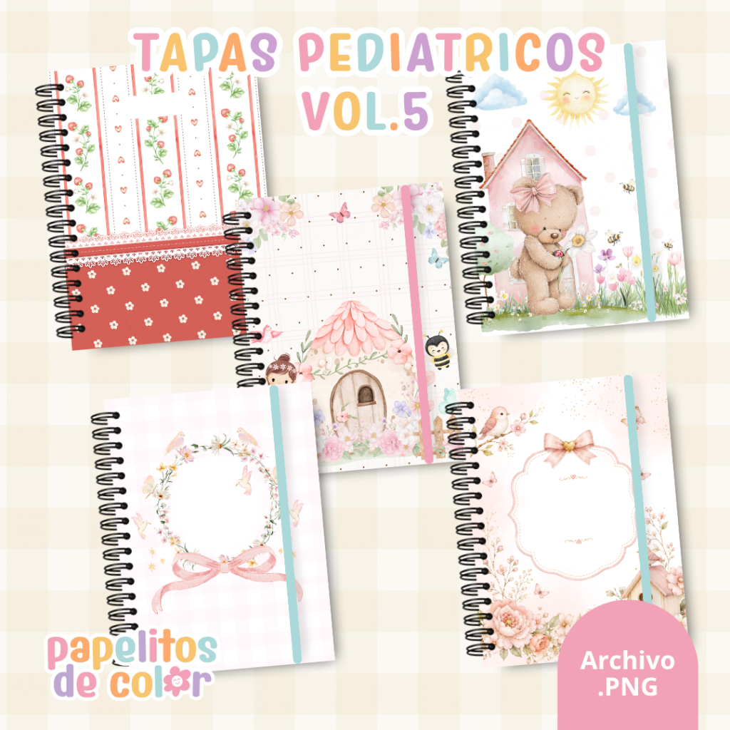 🩺💕 Tapas Cuadernos Pediátricos – Vol. 5