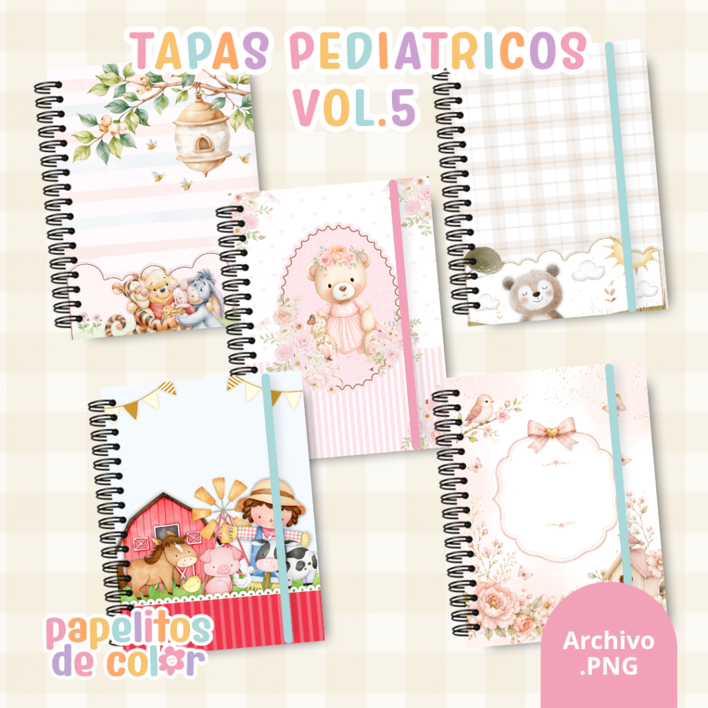 🩺💕 Tapas Cuadernos Pediátricos – Vol. 5