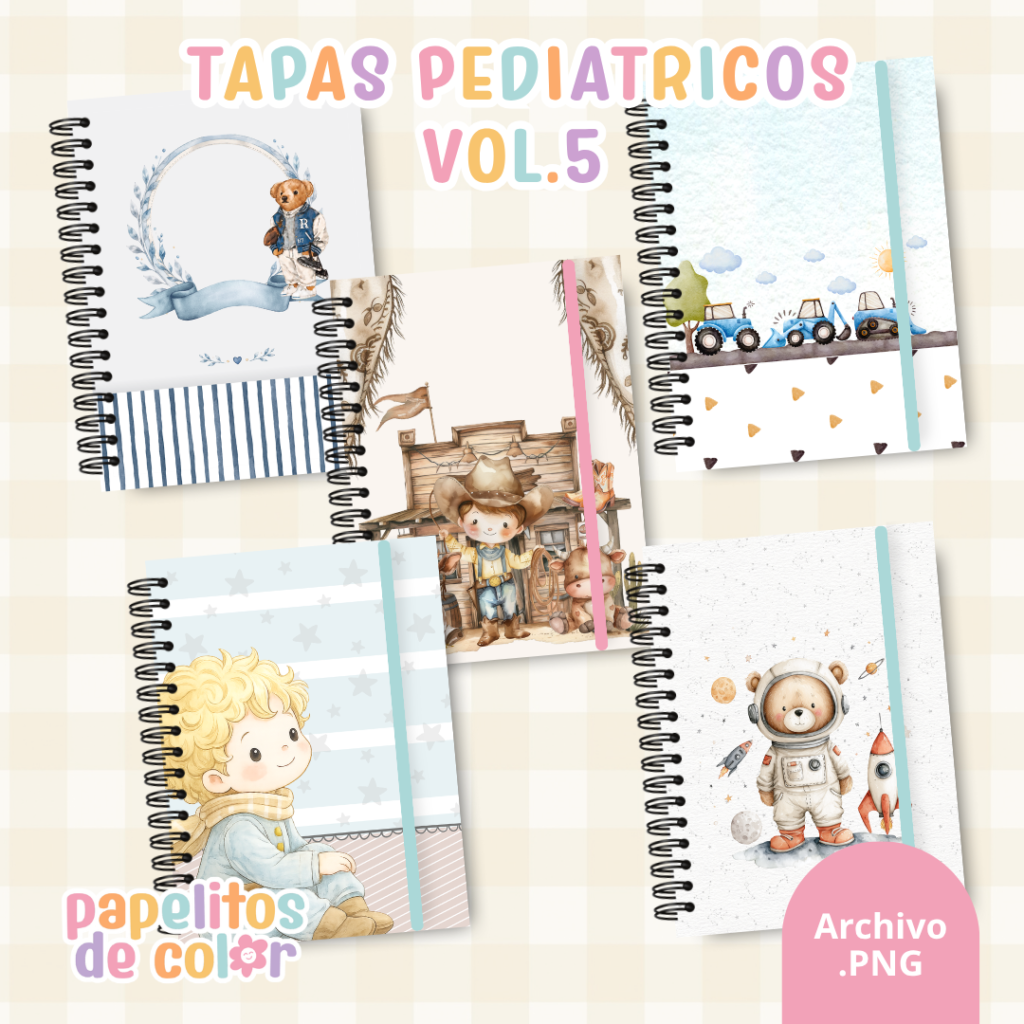 🩺💕 Tapas Cuadernos Pediátricos – Vol. 5