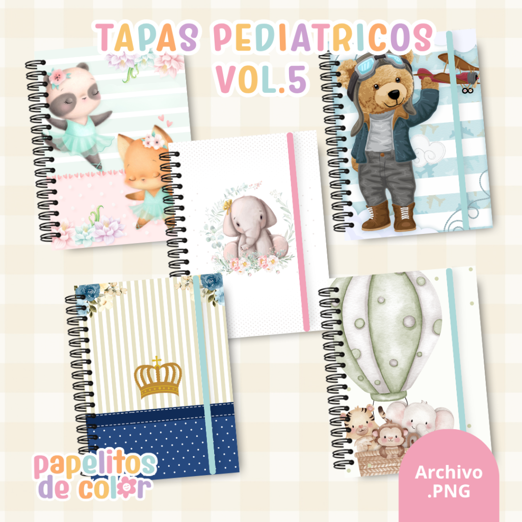 🩺💕 Tapas Cuadernos Pediátricos – Vol. 6