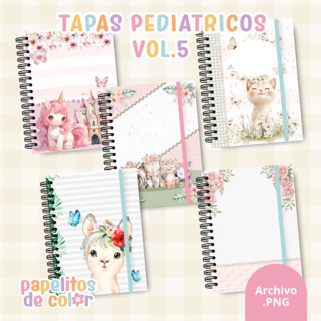 🩺💕 Tapas Cuadernos Pediátricos – Vol. 6