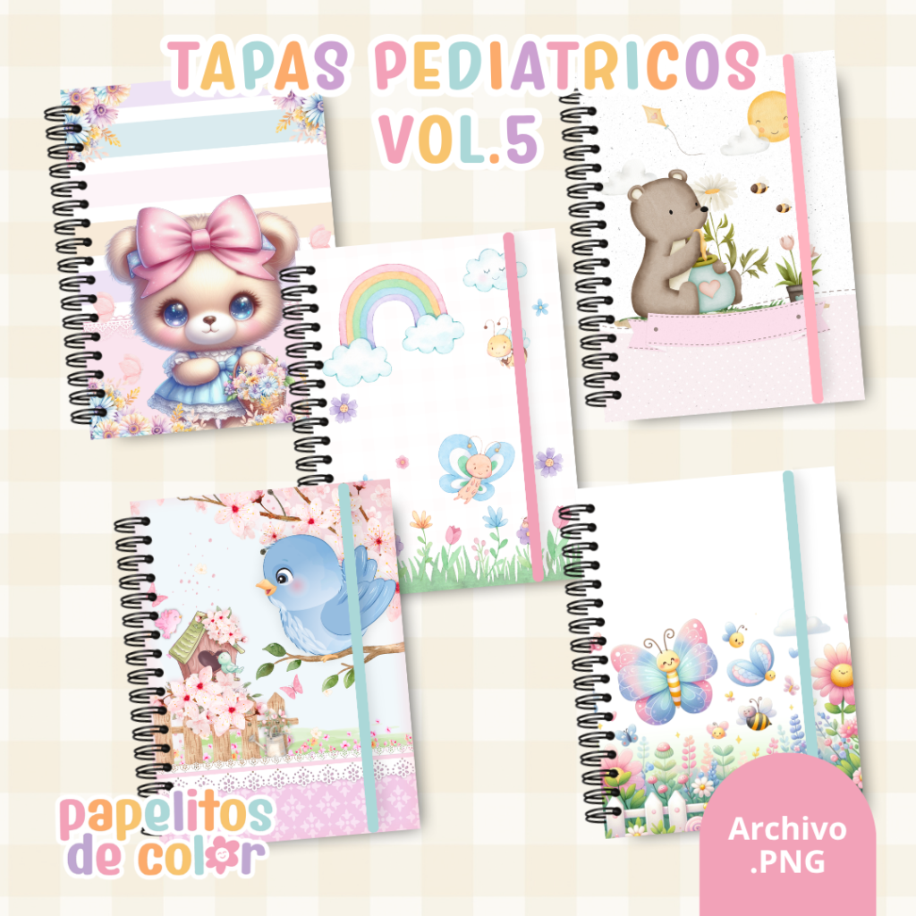 🩺💕 Tapas Cuadernos Pediátricos – Vol. 6
